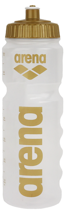 Arena Water Bottle clear-gold-gold