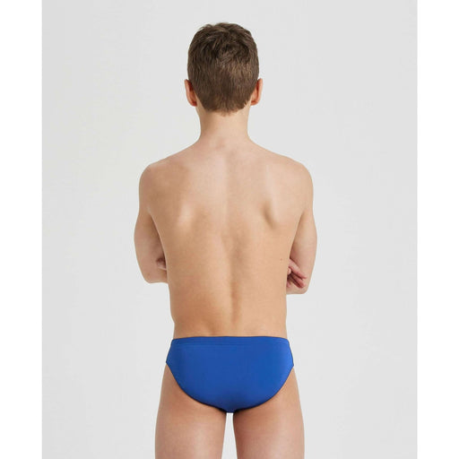 B Solid Brief Jr royal/white