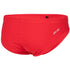 B Team Swim Briefs Solid red-white