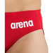 B Team Swim Briefs Solid red-white