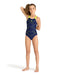 G Mark Swimsuit V Back navy-softgreen Arena