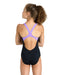 G Prism Swimsuit V Back black-lavanda Arena