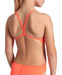 G Team Swimsuit Challenge Solid bright coral