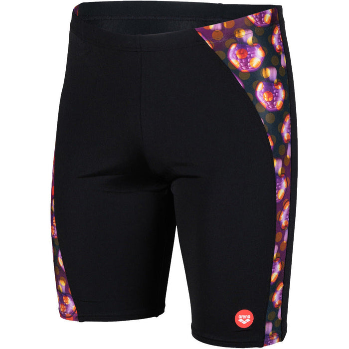 M Crazy Swim Jammer Allover Panel black-multi