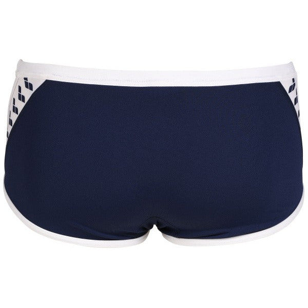 M Icons Swim Low Waist Short Solid navy-white