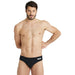 M Team Swim Briefs Solid black-white