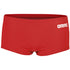 M Team Swim Low Waist Short Solid red-white