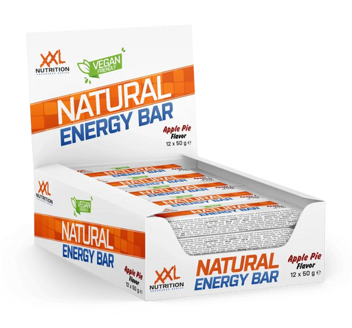 Natural Energy Bar - 12 pack - Apple Pie XXL Nutrition