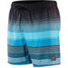 Placement Leisure 16" Watershort - Zwart/Blauw