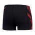 Eco+ Tech Panel Aquashort Black/Red Speedo