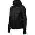 Team Hooded FZ Half-Quilted Jacket black