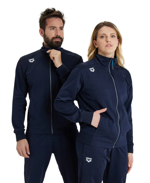 Team Jacket Panel Knitted Poly navy Arena