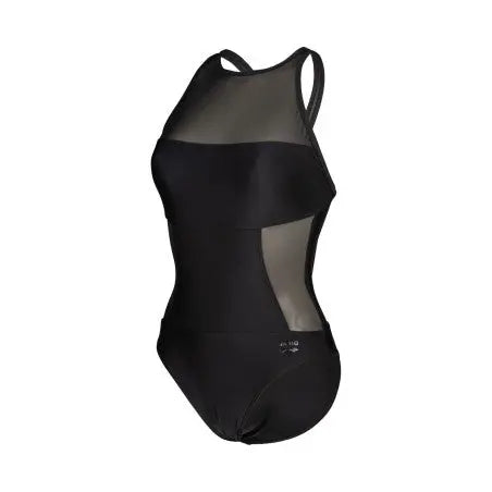 W Mesh Panels Swim Pro Back black