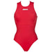 W Solid Waterpolo One Piece red/white