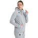 W Team Hooded Jacket Panel heather-grey