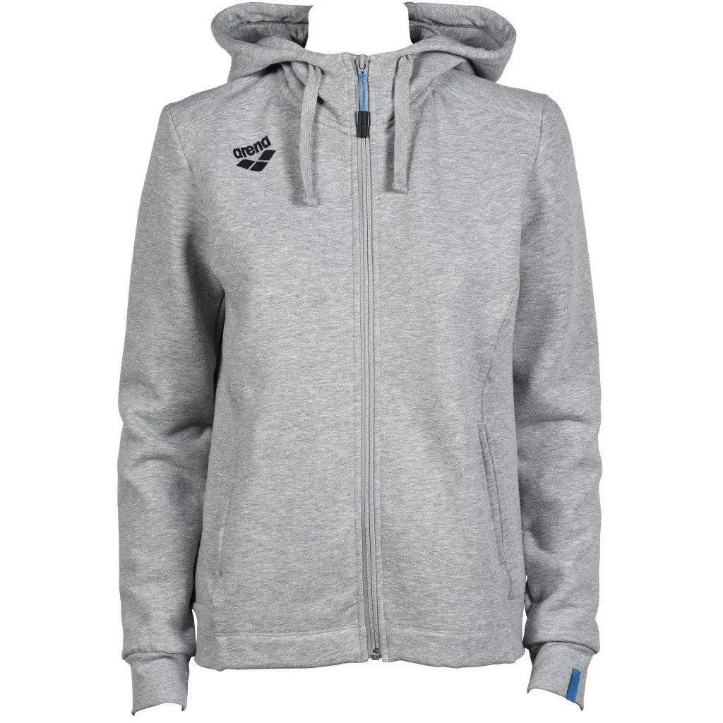 W Team Hooded Jacket Panel heather-grey