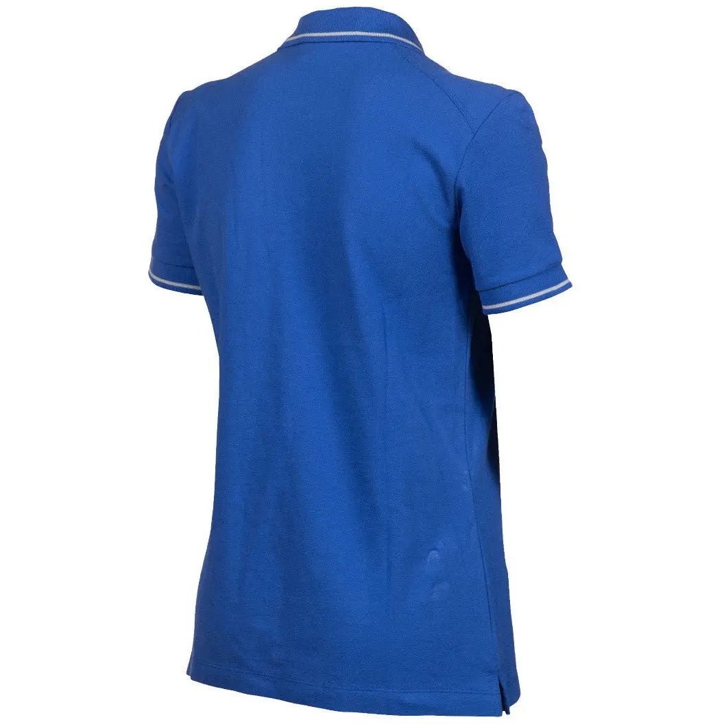 W Team Poloshirt Solid Cotton royal