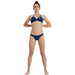 W Team Swim Bottom Solid navy-white