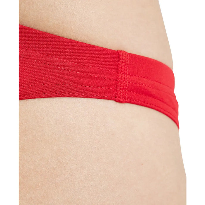 W Team Swim Bottom Solid red-white