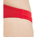 W Team Swim Bottom Solid red-white