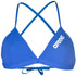 W Team Swim Top Tie Back Solid royal-white