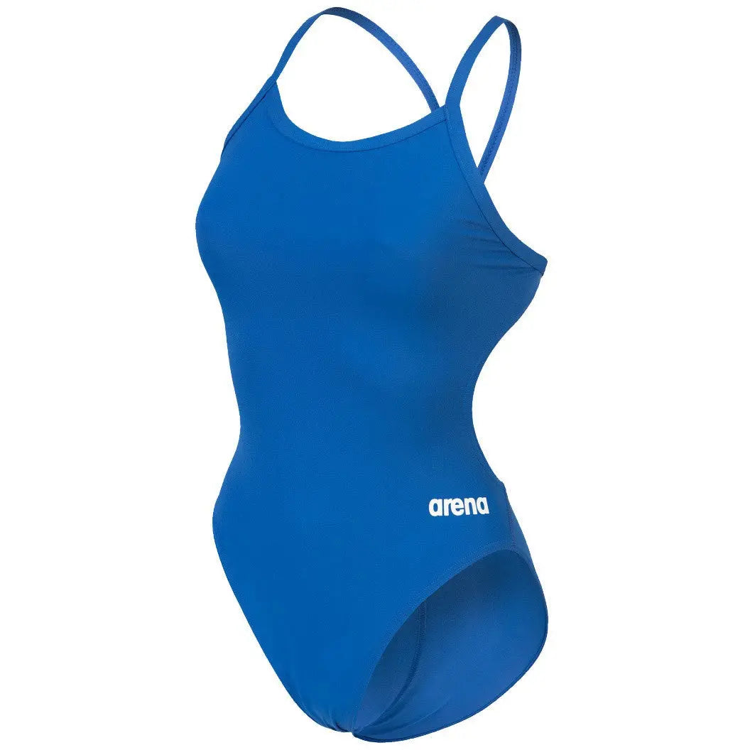 W Team Swimsuit Challenge Solid royal-white