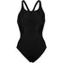 W Team Swimsuit Swim Pro Solid black-white