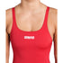 W Team Swimsuit Swim Pro Solid red-white