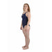 W Solid Swim Pro navy/white